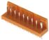 JAE IL-G Series Straight Through Hole PCB Header, 9 Contact(s), 2.5mm Pitch, 1 Row(s), Shrouded