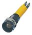CML Innovative Technologies Yellow Panel Mount Indicator, 24V, 8mm Mounting Hole Size, Solder Tab Termination, IP67