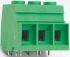 Phoenix Contact MKDSP 25/4-15.00 F Series PCB Terminal Block, 4-Contact, 15mm Pitch, Through Hole Mount, 1-Row, Screw