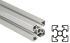 Bosch Rexroth Silver Aluminium Strut, 45 x 45 mm, 10mm Groove , 2000mm Length