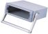 Caja para instrumentación METCASE de Aluminio Gris, 260 x 250 x 85mm, IP40