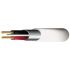 Prysmian 2 Core Power Cable, 2.5 mm², 100m, White, Fire Performance, 27 A, 500 V