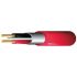 Prysmian 2 Core Power Cable, 1.5 mm², 100m, Red, Fire Performance, 19.5 A, 500 V