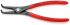 Knipex Circlip Pliers, 210 mm Overall, Angled Tip