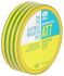 Advance Tapes AT7 Green, Yellow PVC Electrical Tape, 19mm x 20m