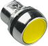 Allen Bradley 黄色圆形按钮头, Φ22mm开孔, Φ29.6mm按钮, 瞬时, IP65, 800F系列 800FM-F5