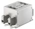Schaffner EMC-szűrő 100A, 520 V AC, 250Hz, Sasszira szerelhető, lezárás: Sorkapocs 3,4 mA, FN2410H sorozat Single Stage
