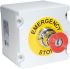 Craig & Derricott EMSH Series Emergency Stop Push Button, Surface Mount, 1NO + 1NC