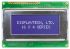 Displaytech 164A-BC-BC Alphanumeric LCD Display, Yellow on Green, 4 Rows by 16 Characters, Transflective