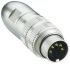 Lumberg 14 Pole Din Plug, DIN EN 60529, 3A, 60 V ac IP68, Male, Cable Mount