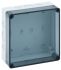 Spelsberg TK PS Series Grey Polystyrene Enclosure, IP66, Transparent Lid, 182 x 180 x 84mm