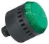 Kombinace siréna - maják, řada: 855PC Blikající, stálé světlo Elektronický barva Zelená LED