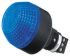 Jeladó Kék, Villogó, stabil, LED, Panelre szerelt rögzítésű, 24 V AC/DC