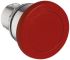 Allen Bradley Mushroom Red Push Button Head - Momentary, 800F Series, 22mm Cutout, Round