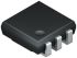 Memoria EEPROM DS2505P+ Maxim Integrated, 16kbit, 64 Page x, 256bit, Serie-1 cable, 120μs, 6 pines TSOC