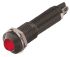 Indikátor 9mm Prominentní barva Červená, typ žárovky: LED Pájecí plíšek, 24V dc Dialight