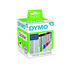 Dymo Címkenyomtató szalag és címke 110 Per Rollx, Fekete, Nem, használható: Dymo 450, Dymo 450 Duo, Dymo 450 Turbo,