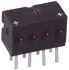 Indicador LED para PCB a 90º Dialight Rojo, λ 650 nm, 4 LEDs, 2 V, 40 °, dim. 10.29 x 6.22 x 6.35mm, mont. pasante