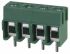 Phoenix Contact PT 1.5/4-5.0-H Series PCB Terminal Block, 5mm Pitch, Through Hole Mount, Screw Termination