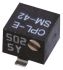 10kΩ, SMD Trimmer Potentiometer 0.25W Top Adjust Nidec Components, SM-42