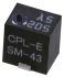 Copal SM-43 5-Gang SMD Trimmer-Potentiometer, Einstellung von oben, 1kΩ, ±10%, 0.25W, J-Schraubkloben, L. 4.8mm