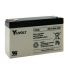 Yuasa 6V Faston 6.35mm Sealed Lead Acid Battery, 12Ah
