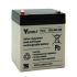Yuasa 12V Faston 4.8mm Sealed Lead Acid Battery, 4Ah