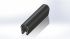 RS PRO PVC黑色包边条, 20m长 x 10.5mm宽 x 14.4 mm高