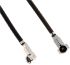 Hirose Male W.FL to Male W.FL Coaxial Cable, 100mm, Terminated