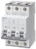 Siemens C型MCB, 3极, 10 kA分断, 1A, 400VAC, 5SY4系列