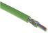 HARTING Cat5 Ethernet Cable, SF/UTP Shield, Green PVC Sheath, 100m