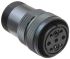 JAE Circular Connector, 9 Contacts, Cable Mount, Plug, Female, IP67, JL04V Series