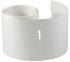 HellermannTyton Helatag Transparent/White Cable Labels, 50.8mm Width, 95.25mm Height, 500 Qty