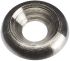 Nickel Plated Brass Cup Washers, M4