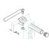 Bosch Rexroth Clamping Head 12mm, 100mm Length