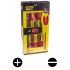 Stanley Phillips; Slotted Insulated Screwdriver Set, 6-Piece