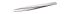 Brucelles ideal-tek pointe plate arrondie en inox, L. 120 mm