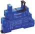 Finder 93 Relay Socket for use with 41 Series, DIN Rail, 250V ac