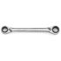 GearWrench Ratchet Spanner, 16 x 17mm, Metric, Double Ended, 230 mm Overall
