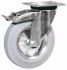 LAG Braked Swivel Castor Wheel, 120kg Capacity, 125mm Wheel