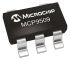 Microchip Open Drain Thermostatsensor ±0.5°C SMD, 5-Pin -40 bis +125 °C