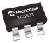 Microchip Open Drain Thermostatsensor ±0.5°C SMD, 5-Pin -55 → +135 °C