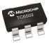 Microchip Push-Pull-Ausgang Thermostatsensor ±0.5°C SMD, 5-Pin -55 → +135 °C