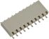 Amphenol Communications Solutions Dubox Series Right Angle Surface Mount PCB Socket, 6-Contact, 1-Row, 2.54mm Pitch,