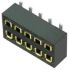 HARWIN 1.27mm Pitch 10 Way 2 Row Straight PCB Socket, Surface Mount, Solder Termination