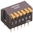 Omron 3 Way Through Hole DIP Switch 3PST, Piano Actuator