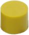 Krytka dotykového spínače, barva krytky: Žlutá pro Řada B3F, řada B3W