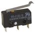 Omron SPDT-NO/NC Simulated Roller Lever Microswitch, 100 mA @ 30 V dc, Solder Terminal