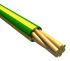 Alpha Wire Ecogen Ecowire Series Green/Yellow 0.08 mm² Hook Up Wire, 28 AWG, 7/0.12 mm, 30m, MPPE Insulation