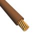 Alpha Wire Ecogen Ecowire Series Brown 0.52 mm² Hook Up Wire, 20 AWG, 10/0.25 mm, 30m, MPPE Insulation